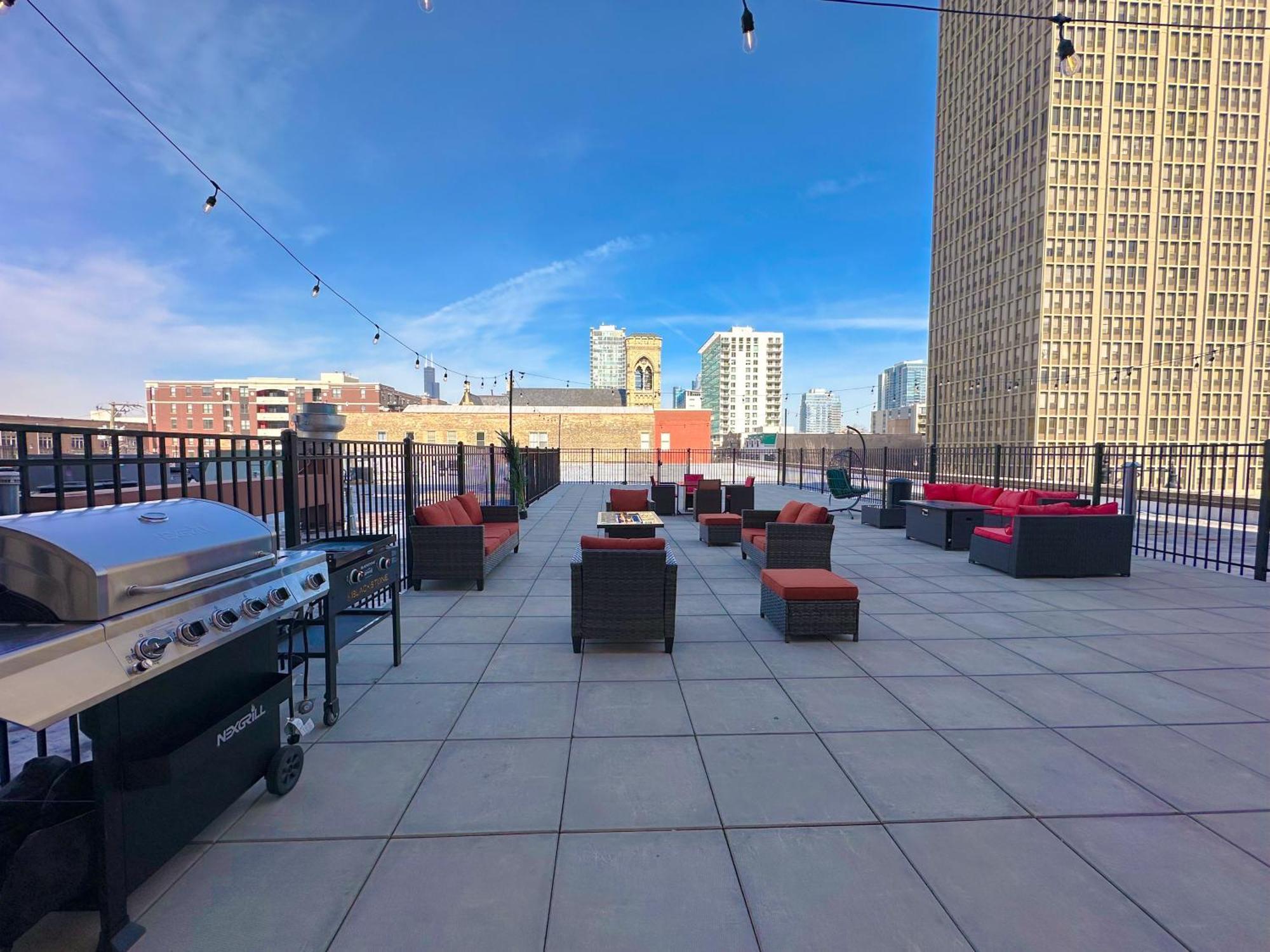 Spacious 3br-2ba designer suite in near McCormick Place Chicago Exterior foto